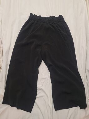 Black Relaxed Jogger Pants